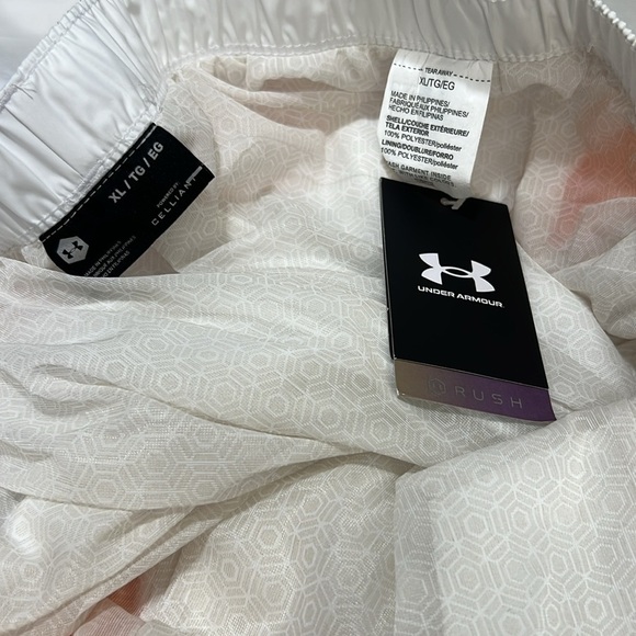 Under Armour White and Orange Track Pants - Picture 16 of 16